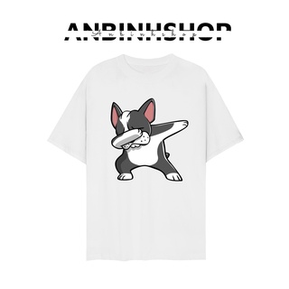Áo thun nam nữ in hình Pug Thỏ đeo kính cực ngầu chất vải mềm mịn mát từ AnbinhShop