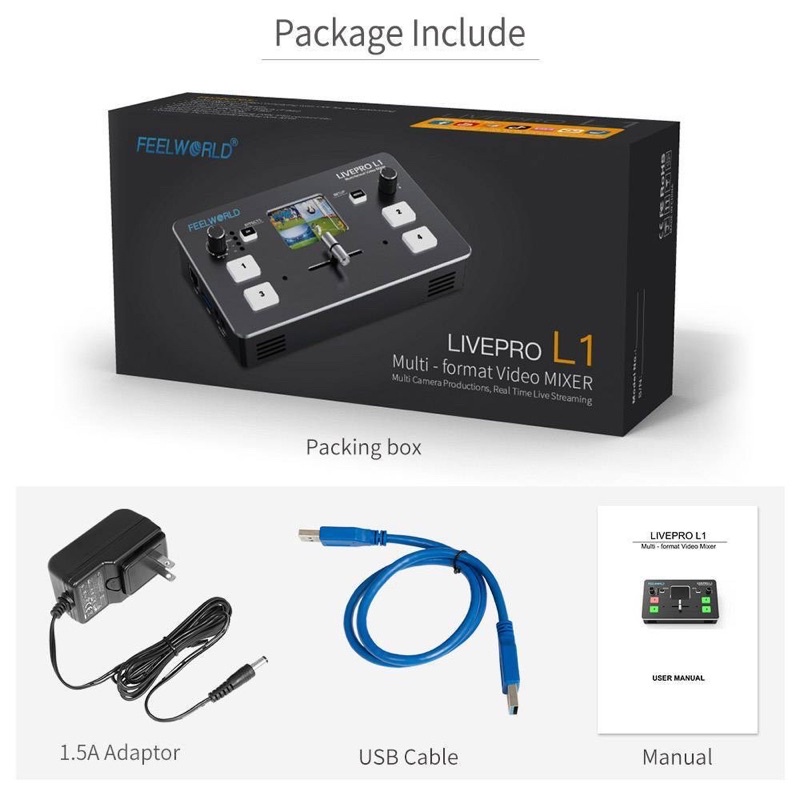 Bàn Trộn Video // Switcher LiveStream LivePro L1 Chuyên Nghiệp | Shopee ...