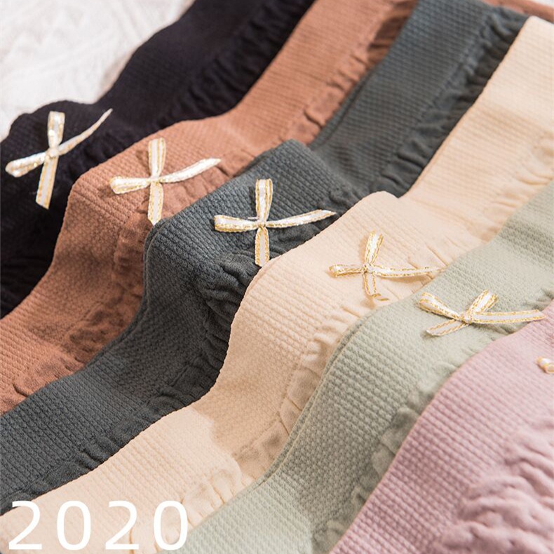 Hàng Mới Về Quần Lót Cotton Không Đường May Co Giãn Cao Thoải Mái Gợi Cảm Cho Nữ