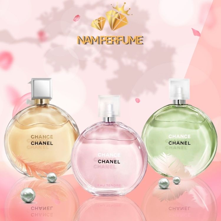 [ 𝐌𝐚̂̃𝐮 𝐓𝐡𝐮̛̉ ] Nước hoa Chanel Chance EDP, Chanel Hồng 10ML, Nước Hoa ...