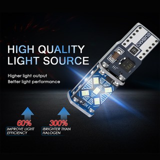 Đèn LED đỗ xe ô tô 2X T10 W5W WY5W 168 501 2825 Tự động Wedge Turn Side Bulbs Nội thất ô tô Đèn vòm đọc sách