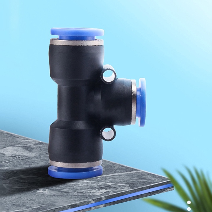 50 tê nối nhanh ống 8mm, đầu chia ống 8