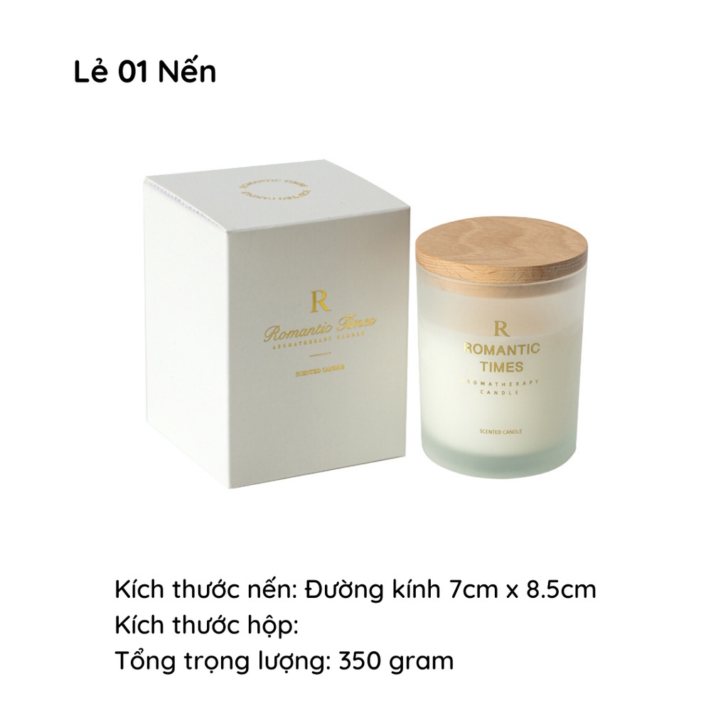 Nến Thơm Phòng Candle Cup Thiên Nhiên Sáp Thơm Tinh Dầu Thư Giãn NEN19