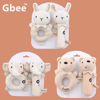 Thú nhồi bông lục lạc Gbee có xúc xắc cho bé