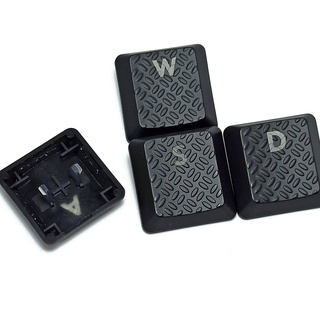 hung 8pcs Gaming Keycaps Durable ABS Keycap OEM Profile Non-slip Cover Translucent Key Cap for Logitech G913 G915 G813 G815