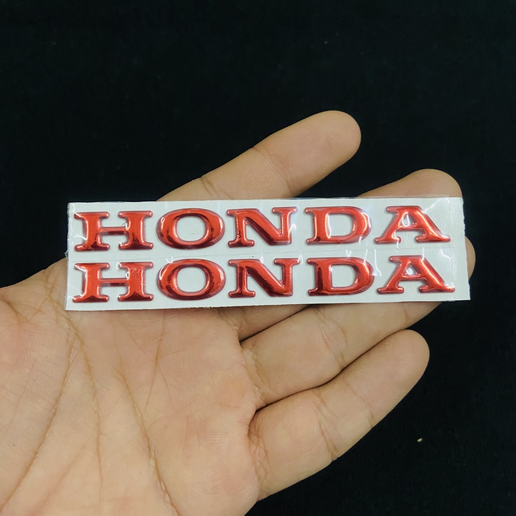 TEM LOGO HONDA,TEM CHỮ HONDA NỔI DÁN TRANG TRÍ CÁC DÒNG XE CAO CẤP SIÊU ...