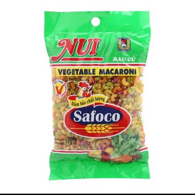 Nui rau củ Safoco hình tôm 500g | Shopee Việt Nam