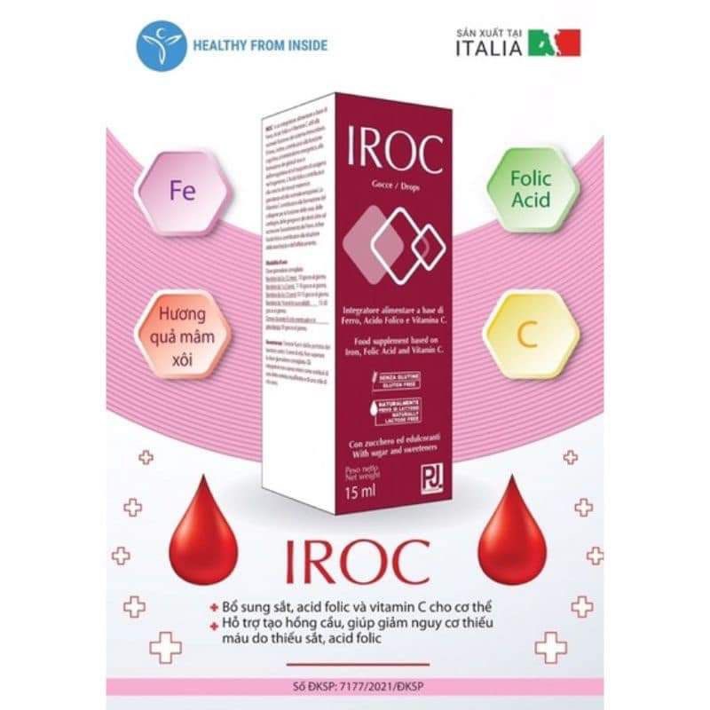 IROC ( Sắt, Vitamin)