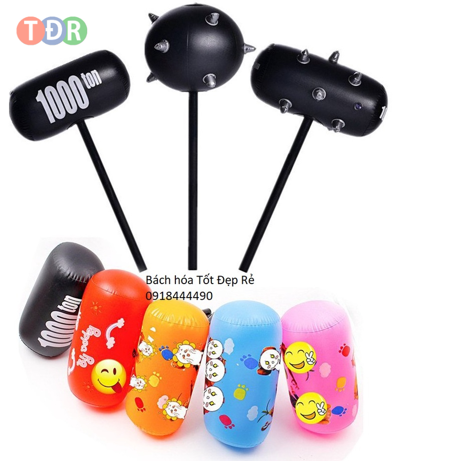 Búa 1000 ton - Đồ chơi búa cao su bơm hơi vui nhộn | Shopee Việt Nam