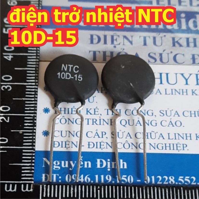 10 con điện trở nhiệt thermistor NTC 10D-15 kde1248 | Shopee Việt Nam