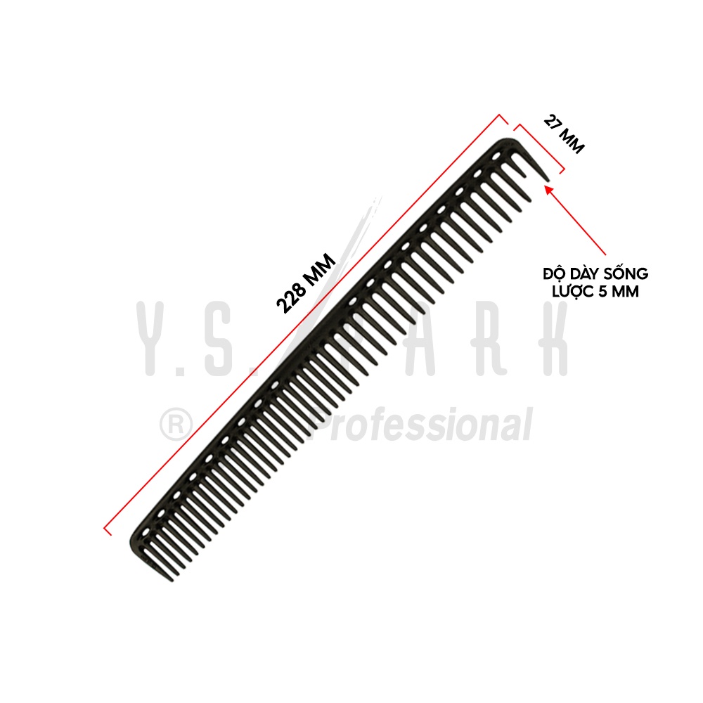 Ảnh Lược cắt tỉa tóc chịu nhiệt YS-333 cho tóc dài tự nhiên hàng chính hãng YS PARK Nhật Bản 2