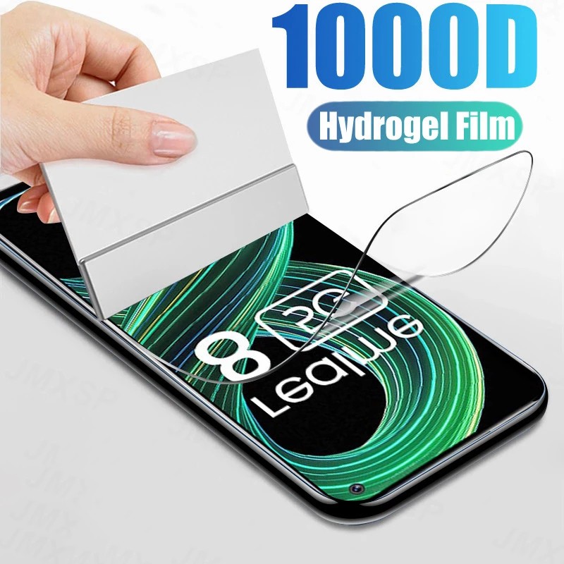 Dành Cho OPPO Realme 8 7 7i 6 6i 5 5i 5s 3 X2 Pro Narzo 30A C21 C11 C12 C15 Phim Bảo Vệ Màn Hình Full Cover Hydrogel Film