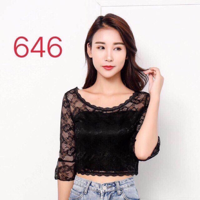 Áo Mặc Trong Váy Sát Nách, Ren _ Tay Lỡ | Shopee Việt Nam