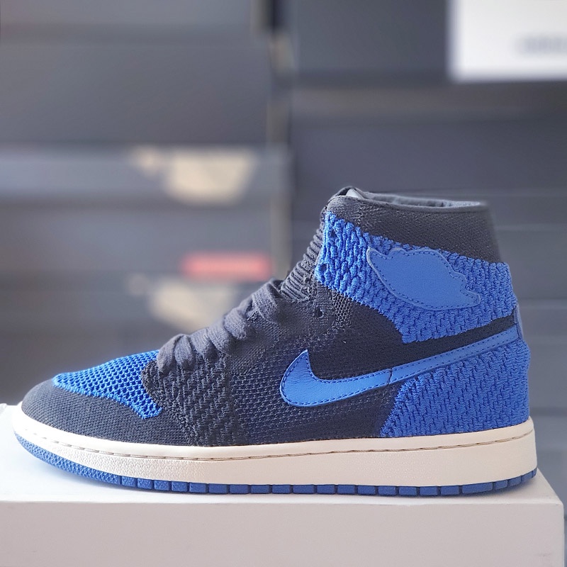 air jordan 1 flyknit royal blue