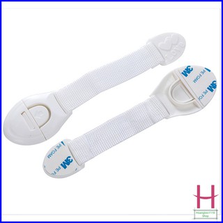 Dây Vải Khoá Tủ, Ngăn Kéo, Tủ Lạnh - Đai Khóa Chặn Cửa Tủ - Chốt Khóa An Toàn { H }