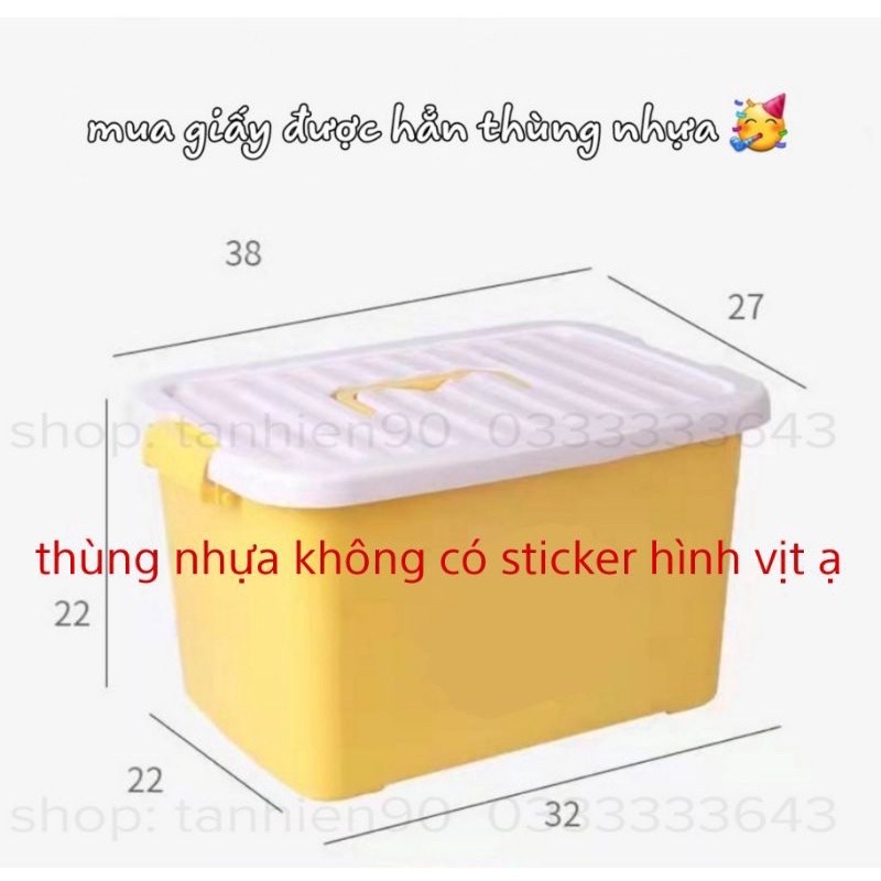 [thung 10 goi] ❤️𝗞𝗛𝗔̆𝗡 𝗚𝗜𝗔̂́𝗬 𝗨̛𝗢̛́𝗧 𝗖𝗢𝗡 𝗩𝗜̣𝗧 𝗩𝗔̀𝗡𝗚🐥🐣