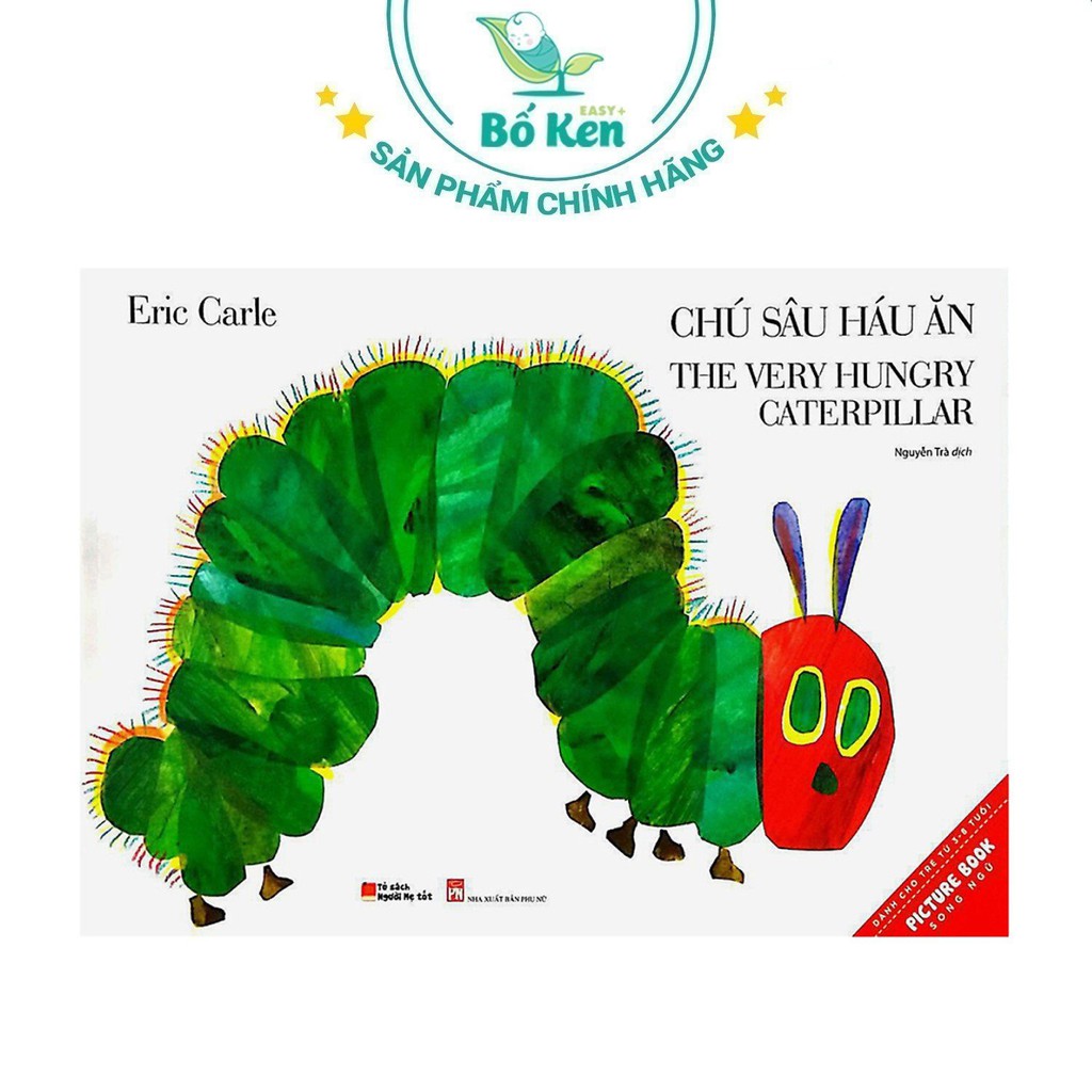 Sách - Song Ngữ Chú Sâu Háu Ăn - The Very Hungry Caterpillar
