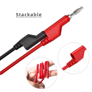Dây Dẫn Đầu Cắm Bắp Chuối Nhiều Màu Sắc 4mm
