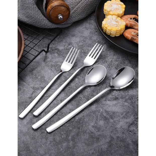 Muỗng thìa nĩa inox 316 cao cấp sáng bóng - M88