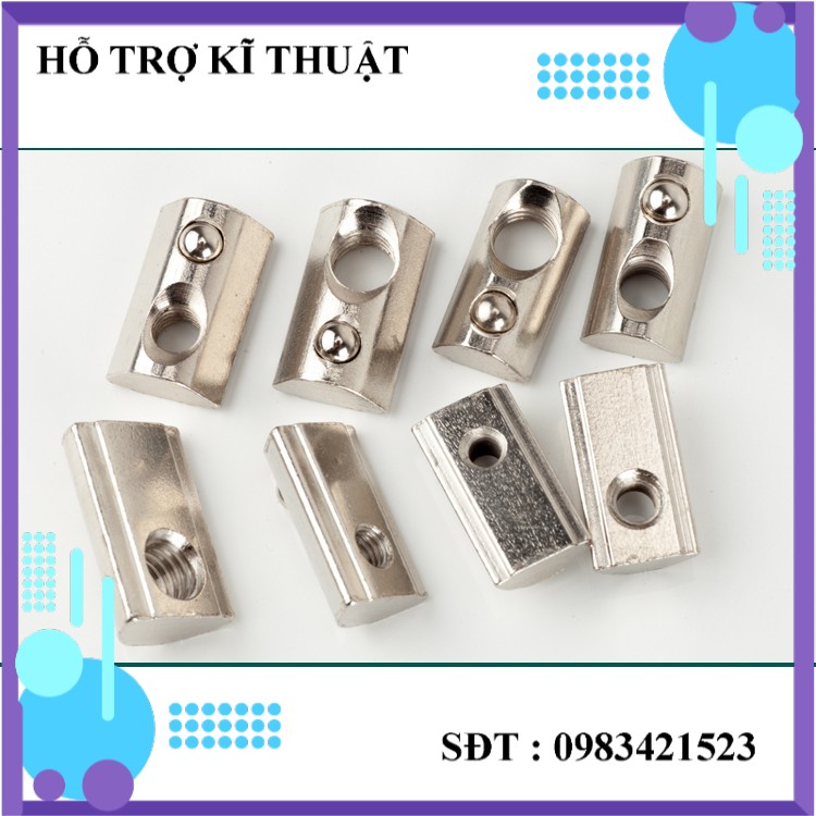 Con trượt nhôm định hình có bi hãm | Shopee Việt Nam