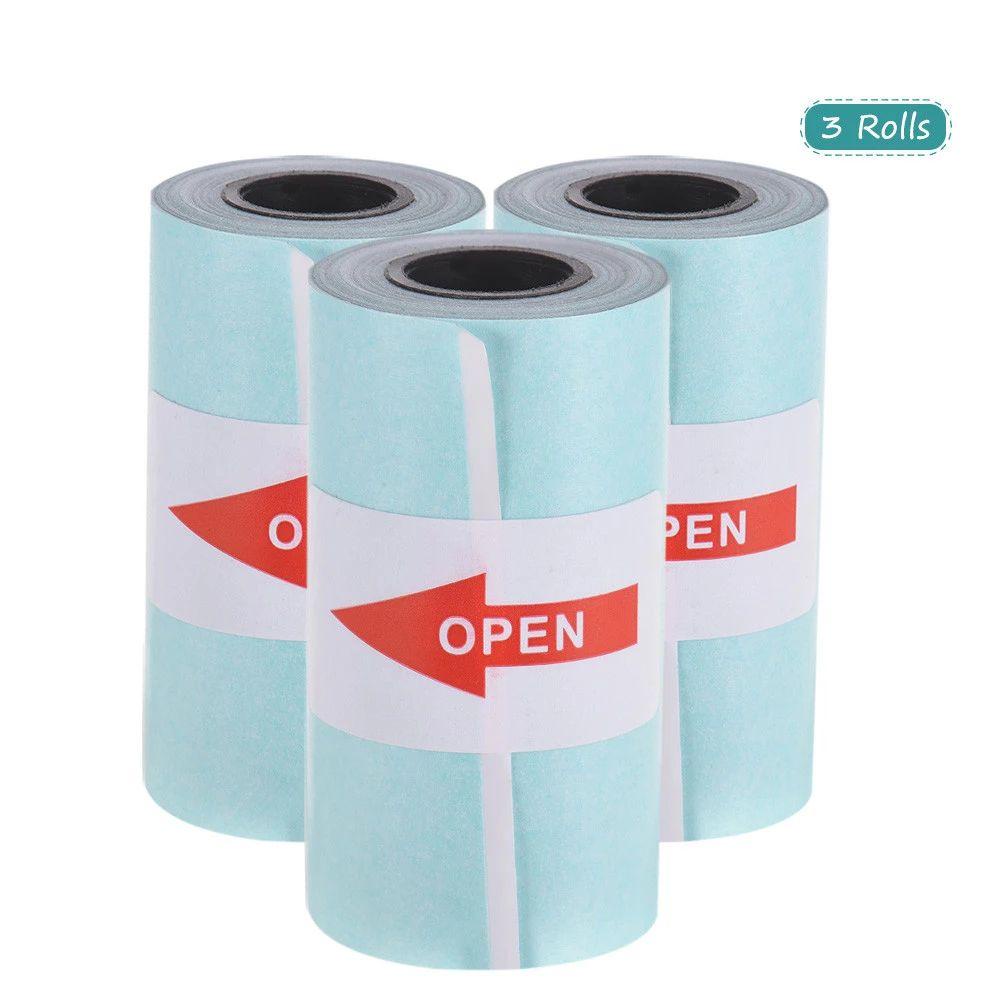 BAGUO Máy In Nhiệt Giấy Máy In Mini 3 Cuộn Máy In Gia Đình Có Thể In Nhãn Trống Paperang Máy In Máy Ảnh Giấy In | BigBuy360 - bigbuy360.vn