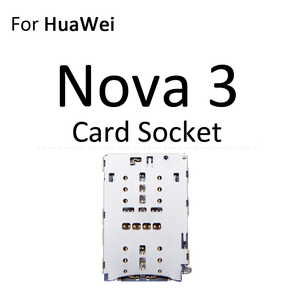 Khay Đựng Thẻ Sim / Thẻ Micro SD Thay Thế Chuyên Dụng Cho HuaWei Nova 5i 5 4 3