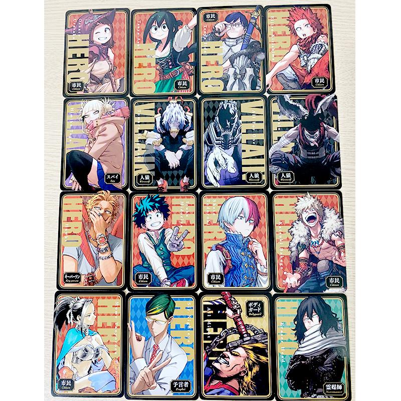 [Sẵn lẻ] Bộ bài ma sói My Hero Academia chính hãng Nhật Bản | Shopee ...