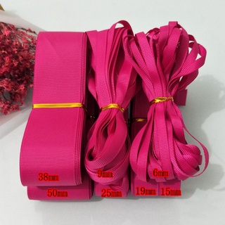Ruy băng gân vải trơn giá rẻ 2cm lẻ 3 mét làm nơ, gói quà, làm phụ kiện handmade Pinky Shop