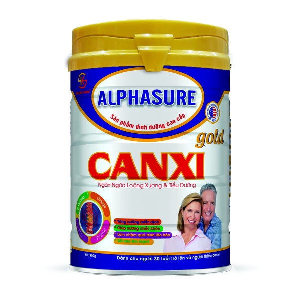 [DATE 2026] Sữa ALPHASURE CANXI 900g dành cho người 30 tuổi trở lên ...