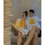 Áo thun nam nữ form rộng mặt cười hottrend thời trang hàn quốc siêu xịn - cho các bạn HIYU STORE
