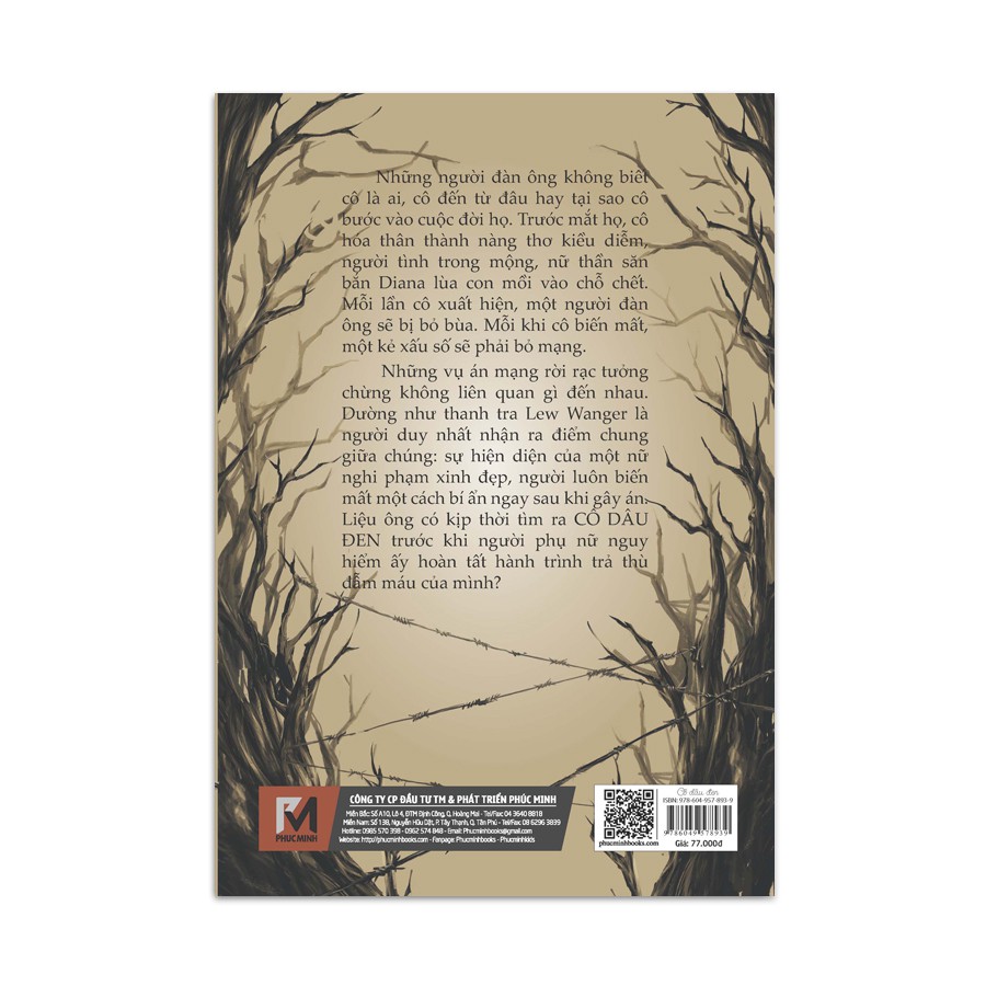 Ảnh Sách Tiểu Thuyết Trinh Thám - Cô Dâu Đen (In lần thứ 9) - Phúc Minh Books 4