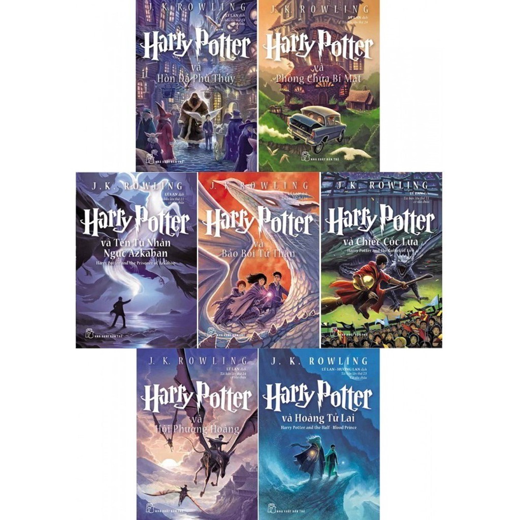 Ảnh Truyện Harry Potter: Trọn bộ 7 cuốn - (Lẻ các tập) 1
