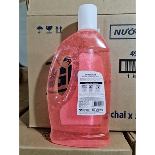 Lau Sàn Gift khử mùi thiên nhiên Bột Quế & Chiết Xuất Yuzu 1 Lít “Sàn nhà sạch bóng, khử mùi - ngát hương”