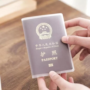 Bao bọc hộ chiếu đựng thẻ tín dụng ID PVC trong mờ