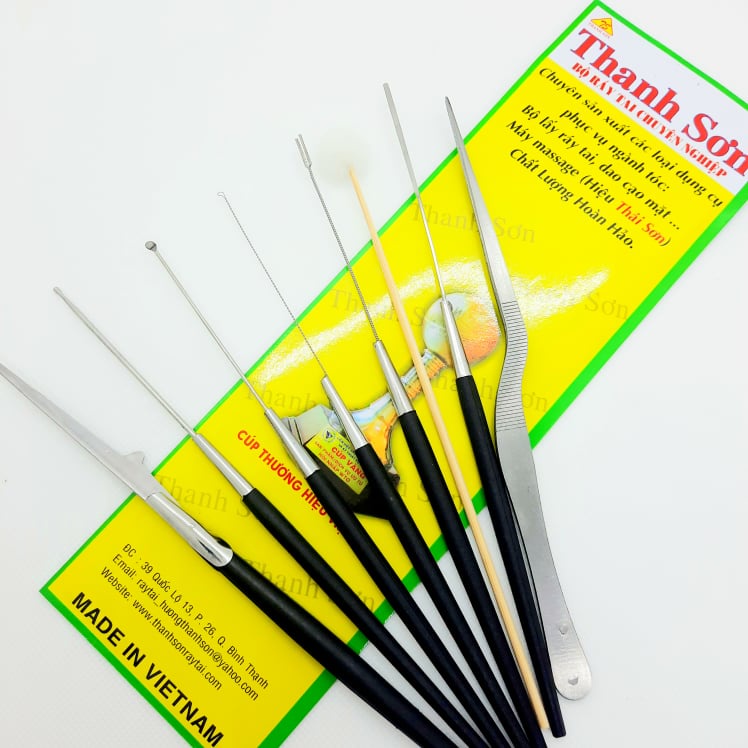 Bộ dụng cụ lấy ráy tai Thanh Sơn 8 món tiện lợi | Shopee Việt Nam