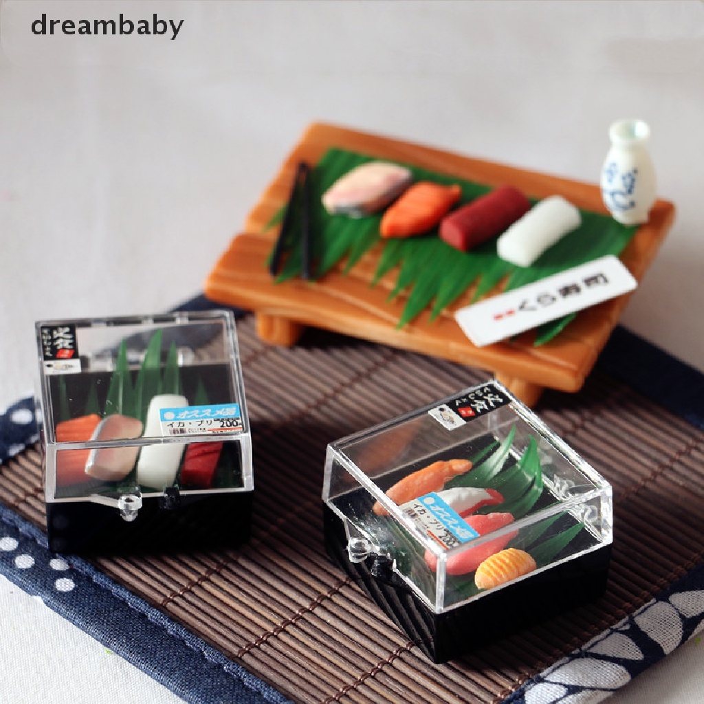 [dreambaby] Nhà búp bê tỷ lệ 1 / 6 Janpanese Sushi Thực phẩm Phụ kiện nhà bếp cho búp bê