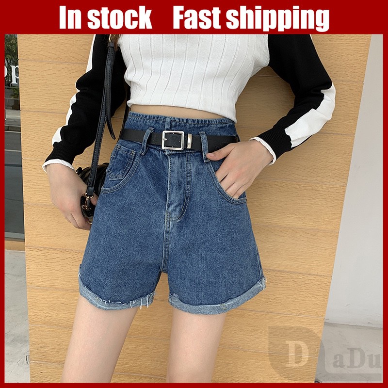 Ảnh Quần short jean rách daduhey dáng ôm plus size thời trang mùa hè cho nữ 1