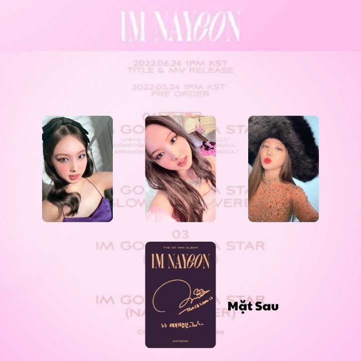 Nayeon 1st Mini Album - Im Nayeon - Choice Music LA