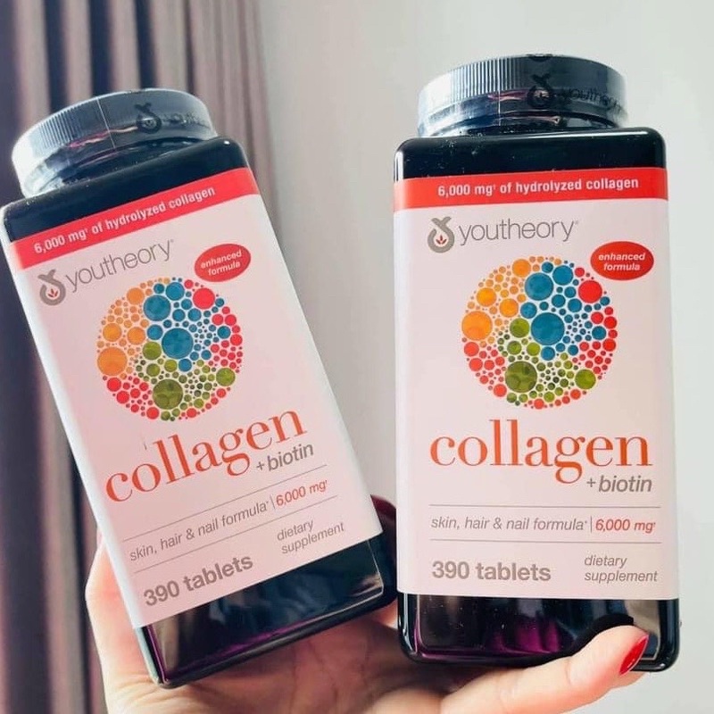 COLLAGEN MỸ HÀNG CHÍNH HÃNG CHUẨN AUTH BAY MỸ HỘP 390 viên | Shopee ...