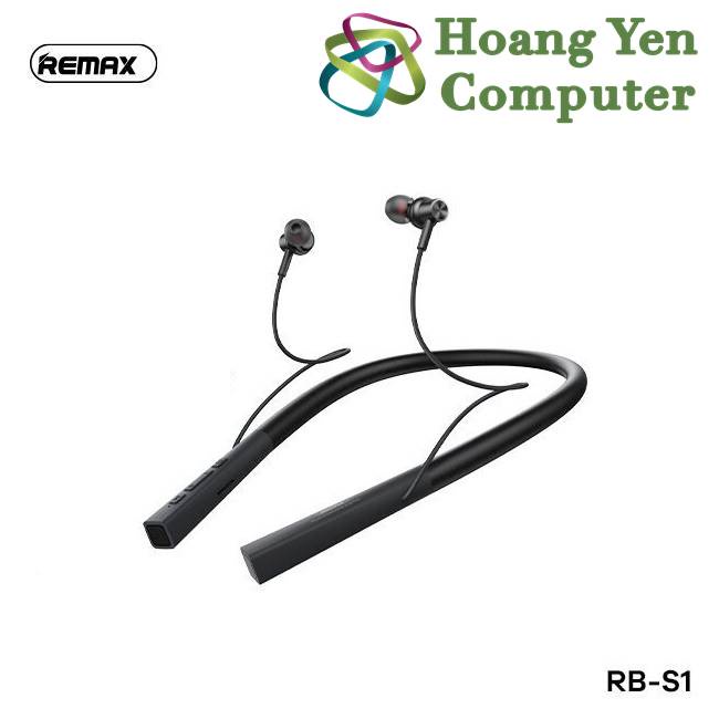Tai Nghe Bluetooth Thể Thao Remax RB-S1 V5.1, Pin Trâu, Chất Âm Tốt - BH 12 Tháng - Hoàng Yến Computer
