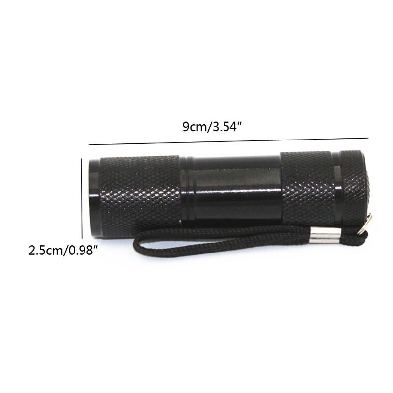 Đèn pin UV 9W chuyên dùng cho resin 395nm