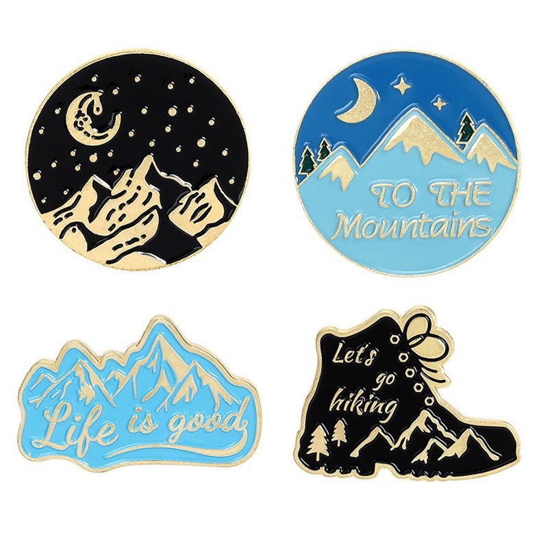 Ghim pin cài áo Go outside | Shopee Việt Nam