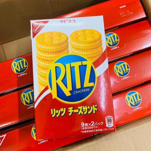 Bánh Quy Ritz Phô Mai Nhật Bản | Shopee Việt Nam