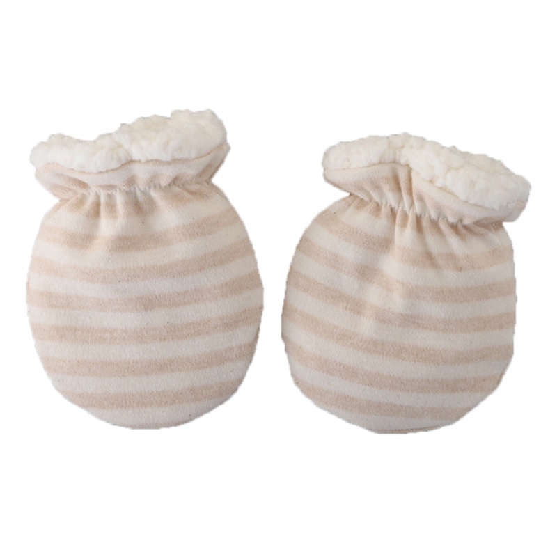 Găng tay chống trầy xước dày dành cho trẻ sơ sinh GODD để bảo vệ mặt bé Cotton Scratch Mit