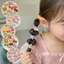 Bịch 40 Dây Buộc Tóc Đính Hình Dễ Thương Cho Bé Siêu Xinh Kèm Túi Zip
