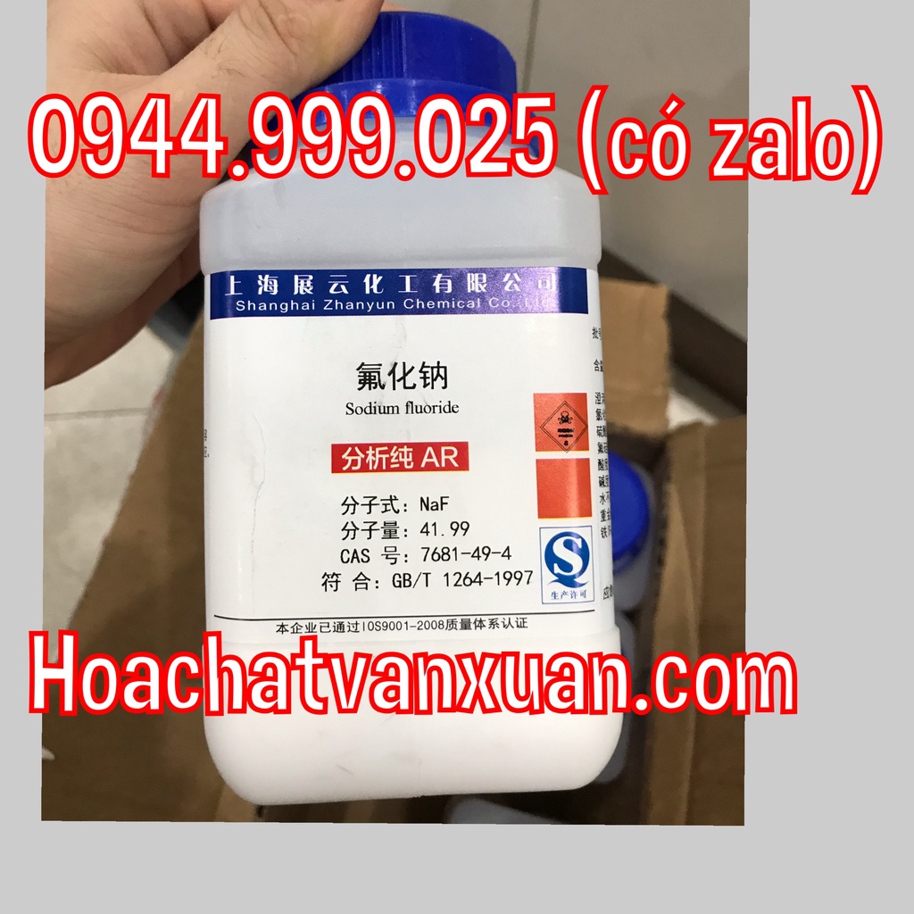 Hóa Chất Sodium Fluoride Naf Lọ 500g Natri Florua Cas 7681 49 4 Shopee Việt Nam 4016