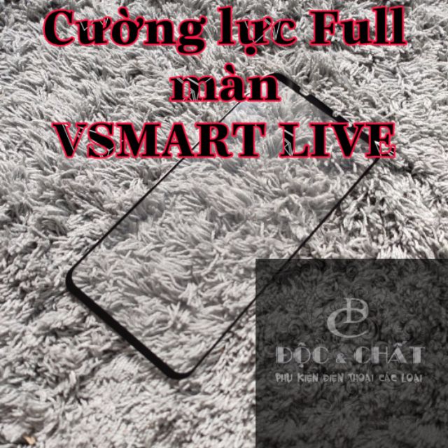 CƯỜNG LỰC Nano  dẻo  Full màn Vsmart Live