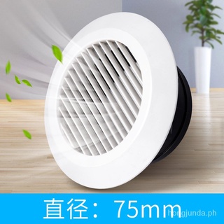 Có Thể Điều Chỉnh Thông Gió Bao Tròn Ống Trần Lỗ Tường Abs Lỗ Thông Khí Lưới Tản Nhiệt Louver Nhà Bếp Tắm Cửa Thoát Khí Fres