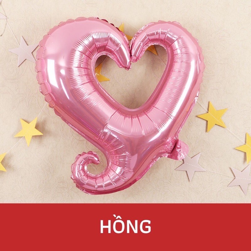 Bóng Bay Trái Tim Rỗng ( Super đẹp- SUper rẻ) | Shopee Việt Nam