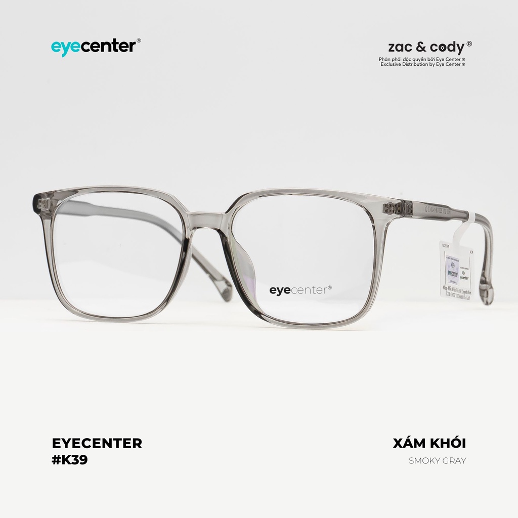 Ảnh Gọng kính cận nam nữ K39S chính hãng EYECENTER nhựa siêu nhẹ nhập khẩu by Eye Center Vietnam 3